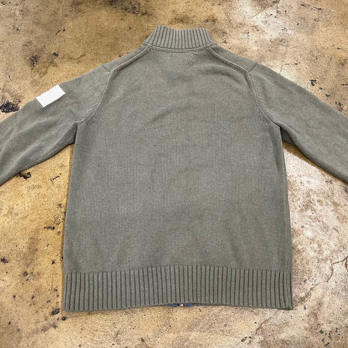 타미힐피거 연카키 니트집업 상품이미지4