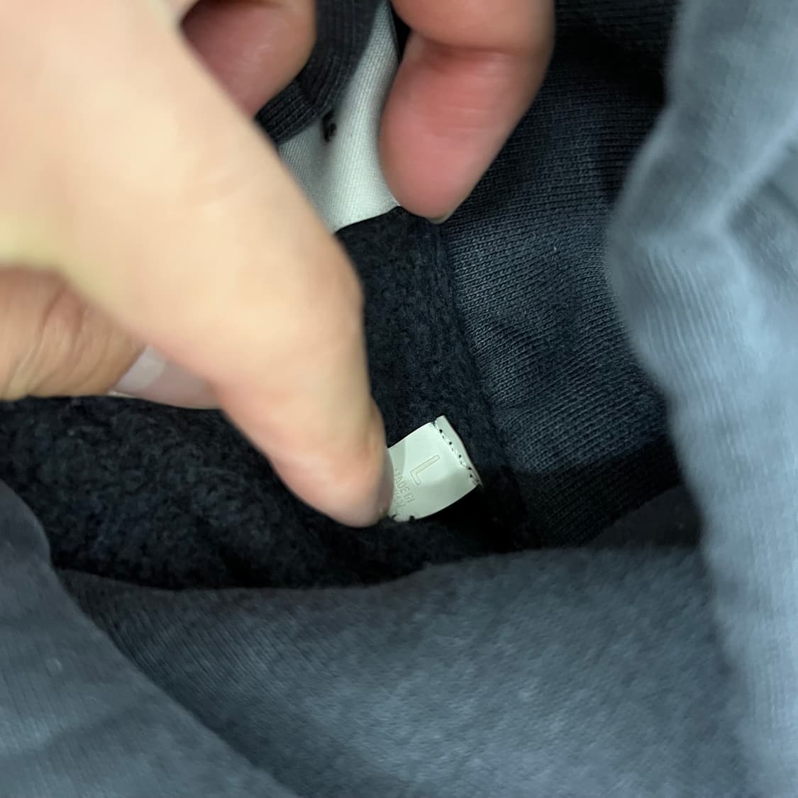 피어오브갓 에센셜 엠브로이더드 클래식 풀오버 후드집업 빈티지 상품이미지7