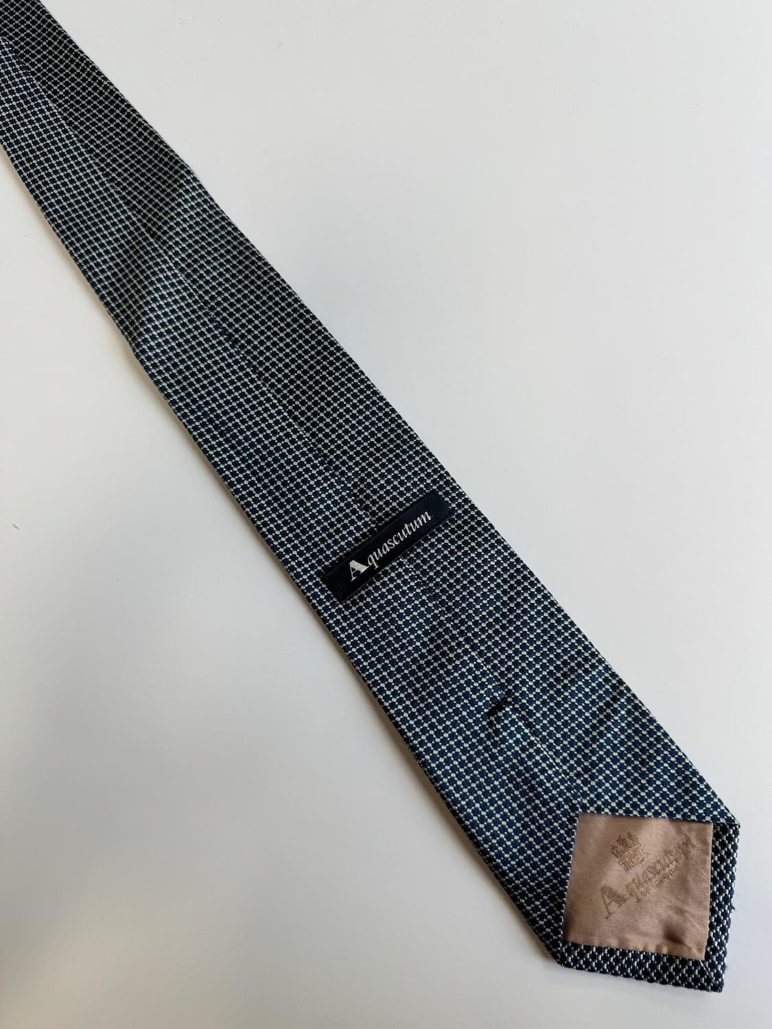 아쿠아스큐텀(Aquascutum) 실크 넥타이 8.7cm 상품이미지3