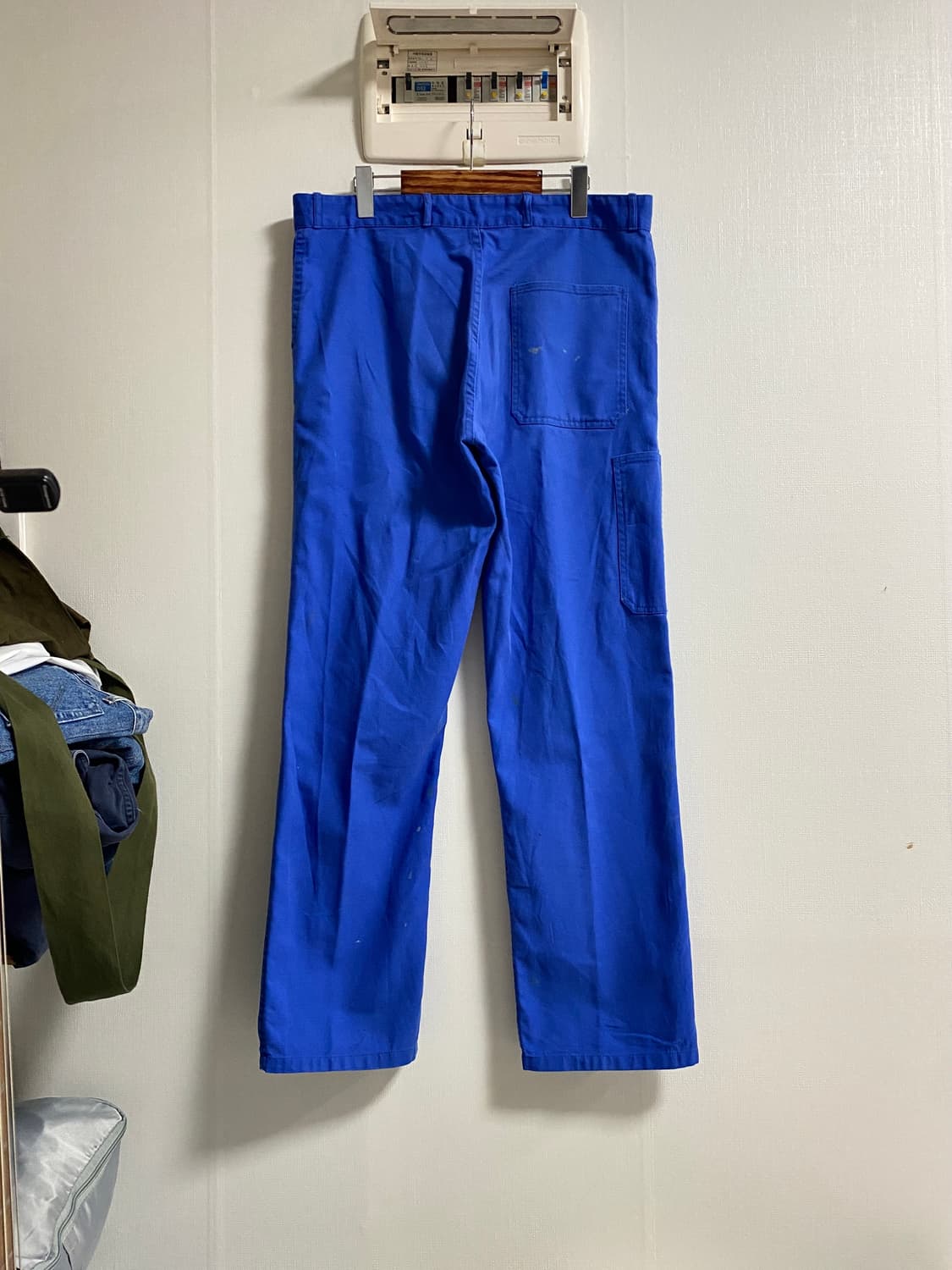 (36)90s 빈티지 페인팅 프렌치 워크 팬츠 상품이미지6