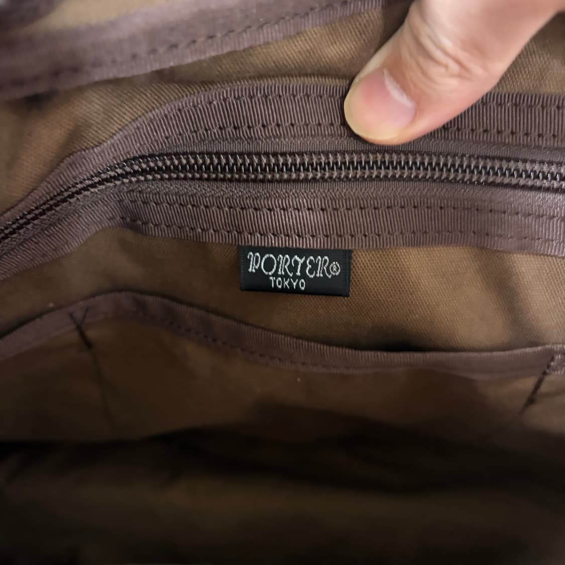 요시다포터 porter 프리스타일 보스턴백 브라운 상품이미지8