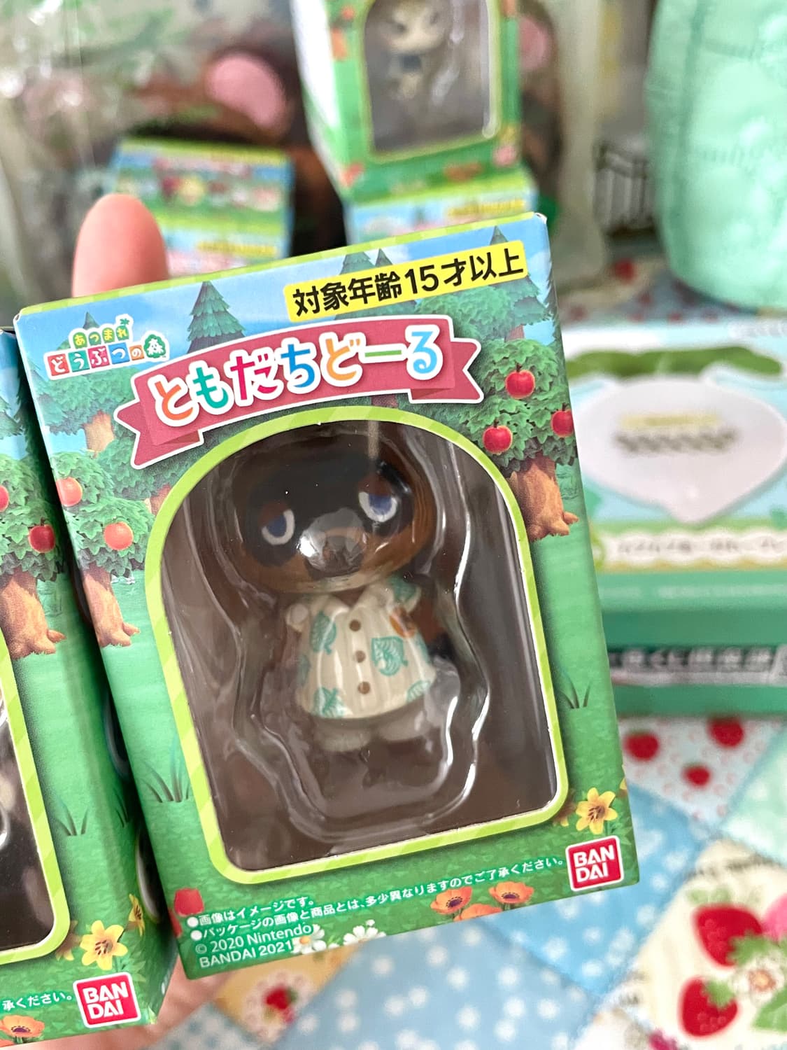 (미개봉) 동물의숲 토모다치돌 여울 너굴 피규어 일괄 상품이미지3