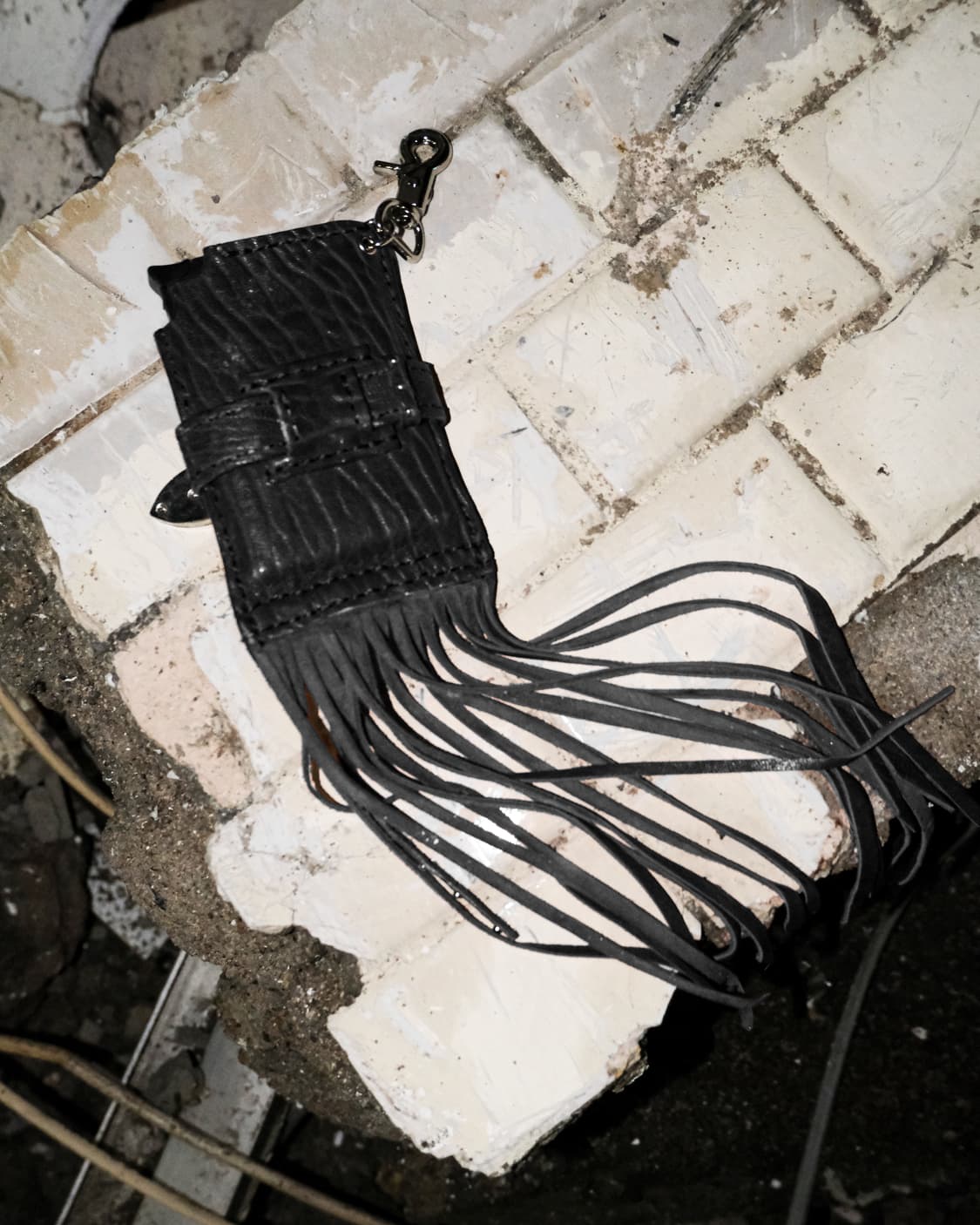 Leather snap card case 상품이미지3