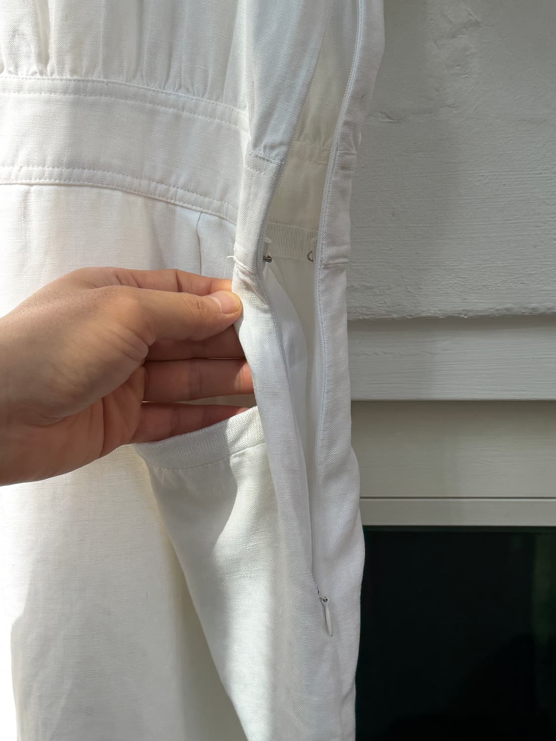 Valentino 발렌티노 코튼 화이트 반팔 드레스 44 상품이미지6