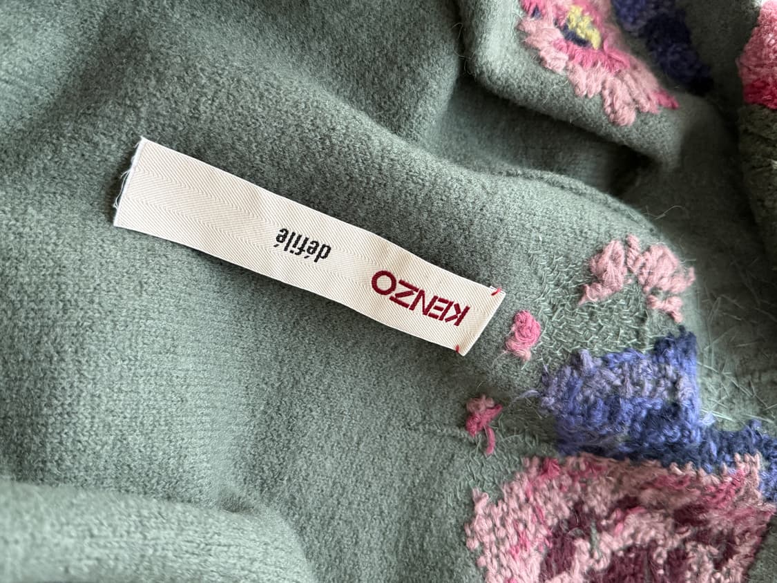 겐조 컬렉션 아플리케 니트 코트 (국내 수입정품) 상품이미지8