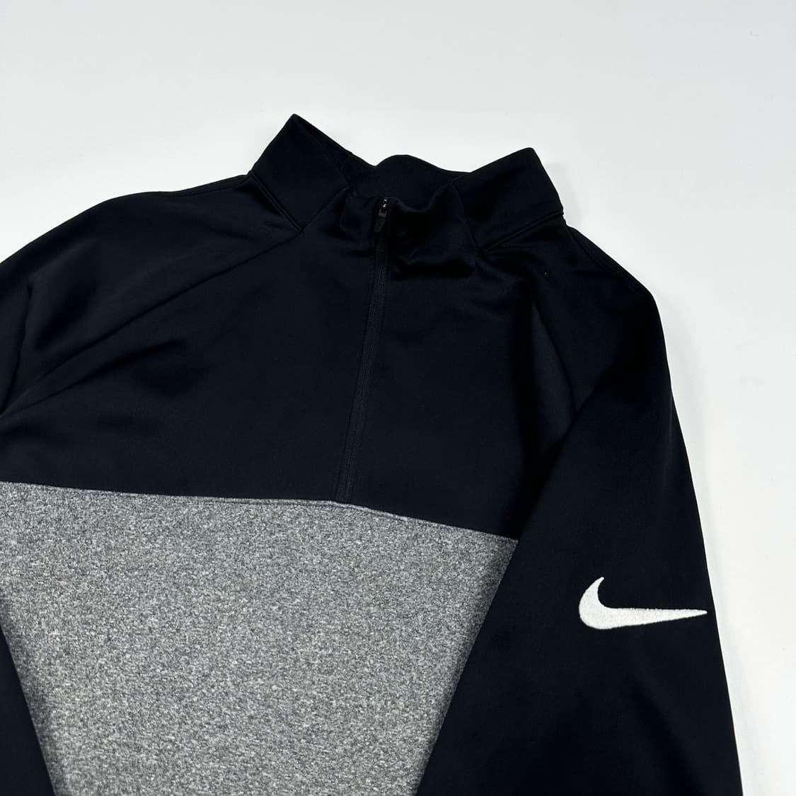 나이키 골프 스우시 블랙 하프 반집업 쉘탑 (L) 상품이미지3