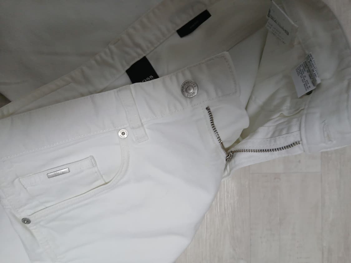 보스 흰바지 상품이미지7
