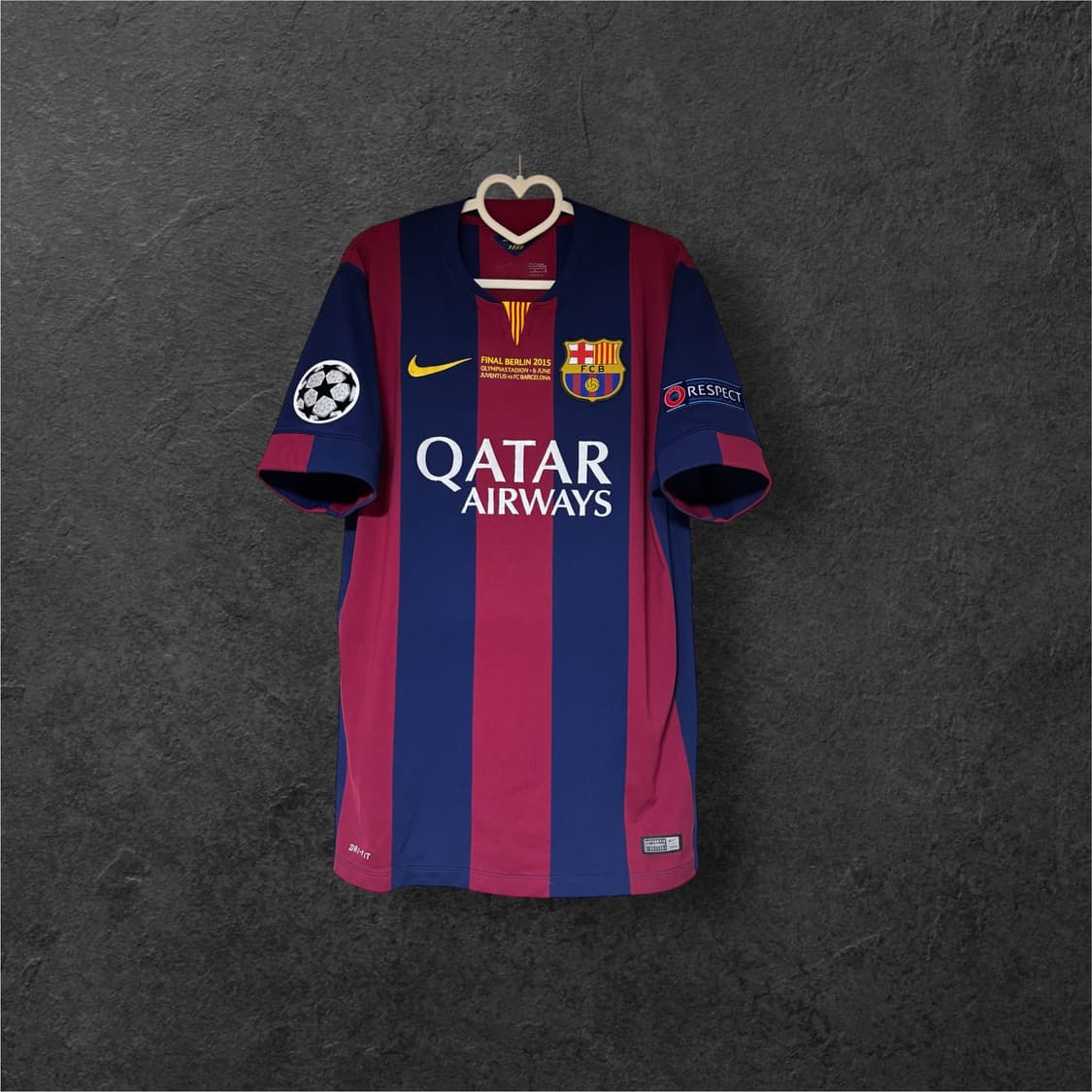 14-15 바르셀로나 홈 챔스결승 메시 유니폼 상품이미지1