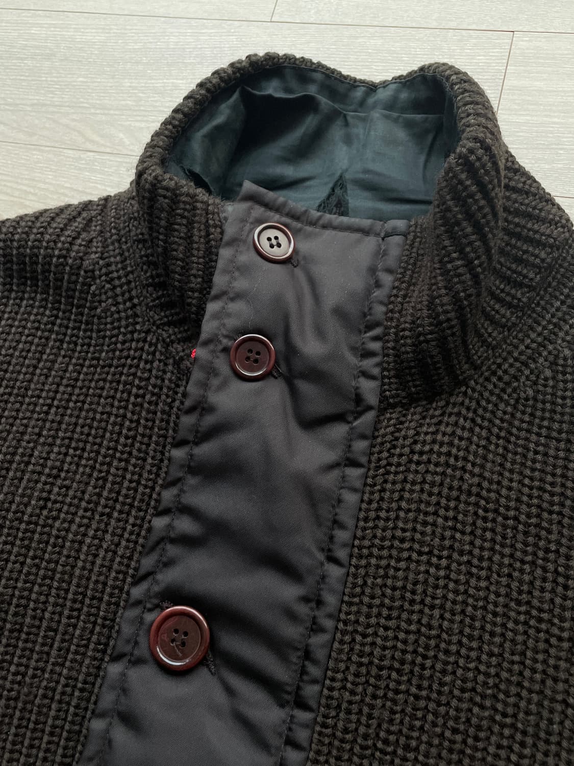 프라다 스포츠 울 니트 자켓 상품이미지6