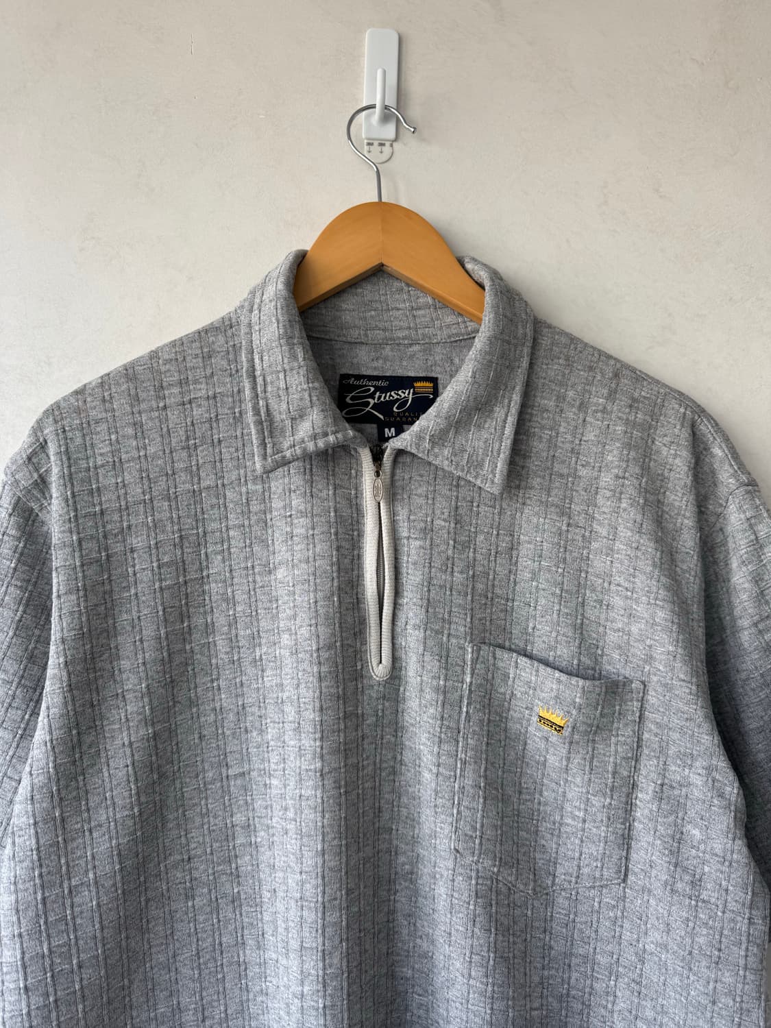 9/00s 스투시 반집 셔츠 상품이미지2