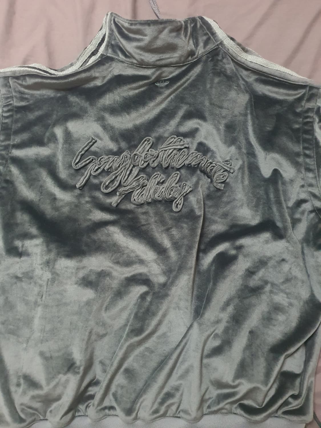 아디다스 X 송 포 더 뮤트 트랙져지 블랙 us L사이즈 상품이미지5