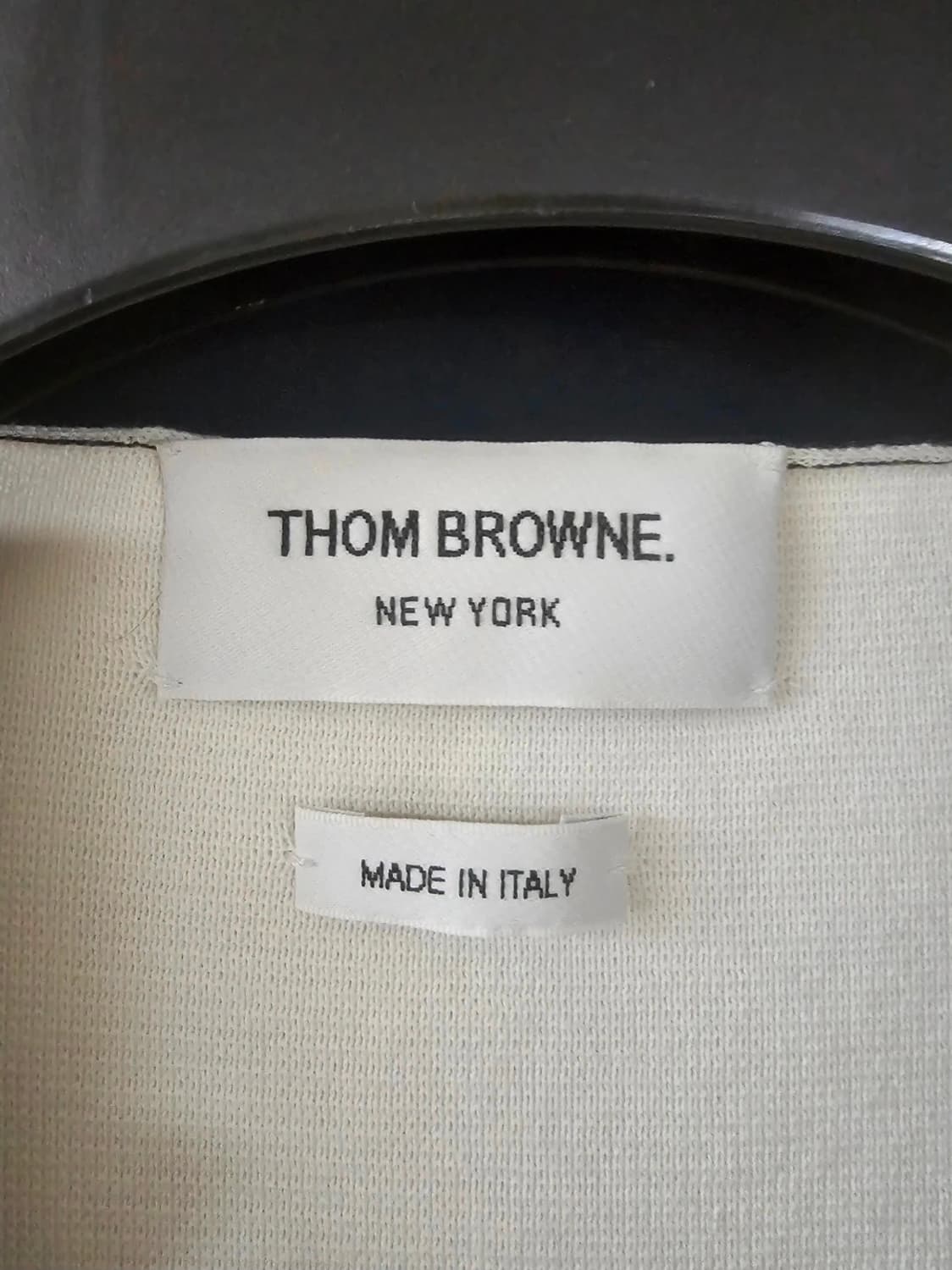 톰브라운 23fw 콘트라스트 v넥 가디건(100/백화점정품) 상품이미지7