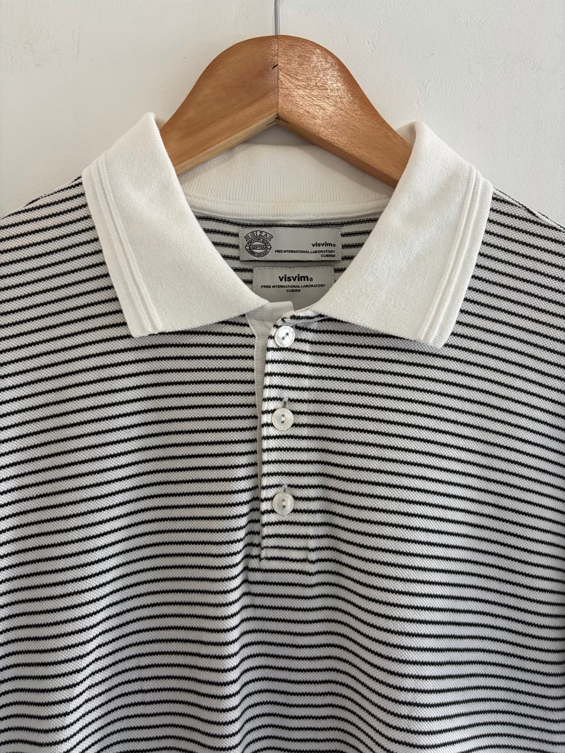 Visvim  striped polo shirt  상품이미지1