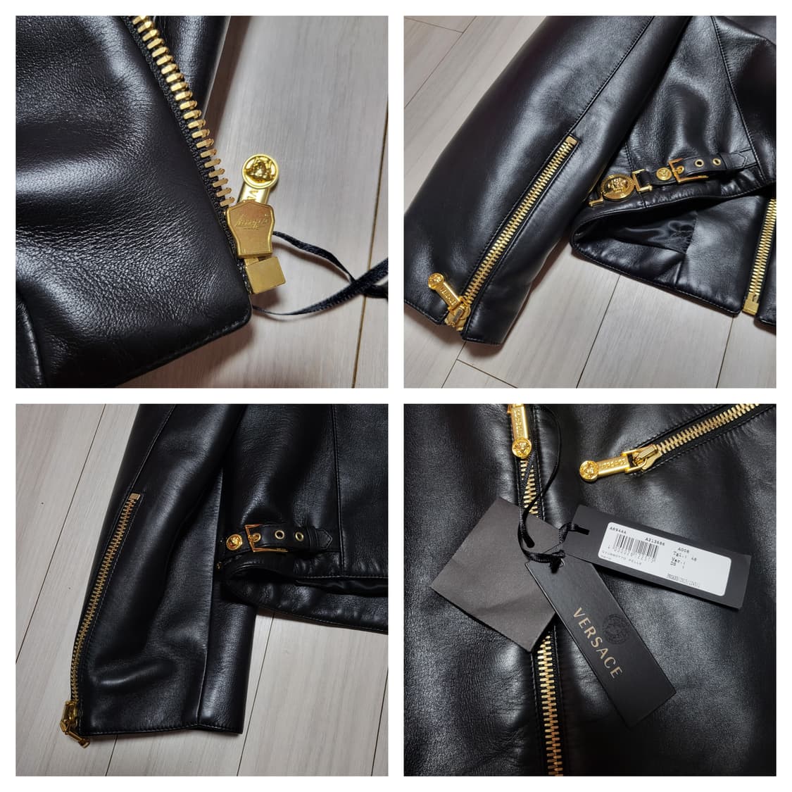 (48) 15FW Versace 베르사체 가죽자켓 레더자켓 상품이미지7