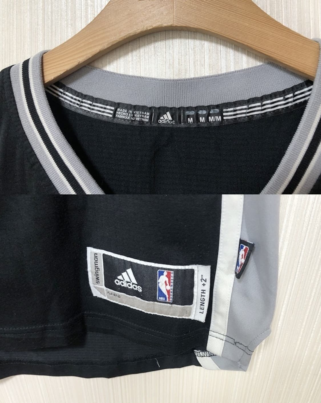 NBA 아디다스 샌안토니오스퍼스 스윙맨져지 M #2 레너드 상품이미지4