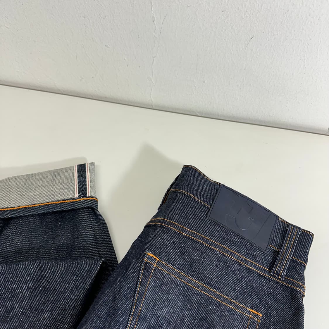 우먼M-L 26 유니클로 X 질샌더 슬림레귤러핏 셀비지 데님팬츠 상품이미지2