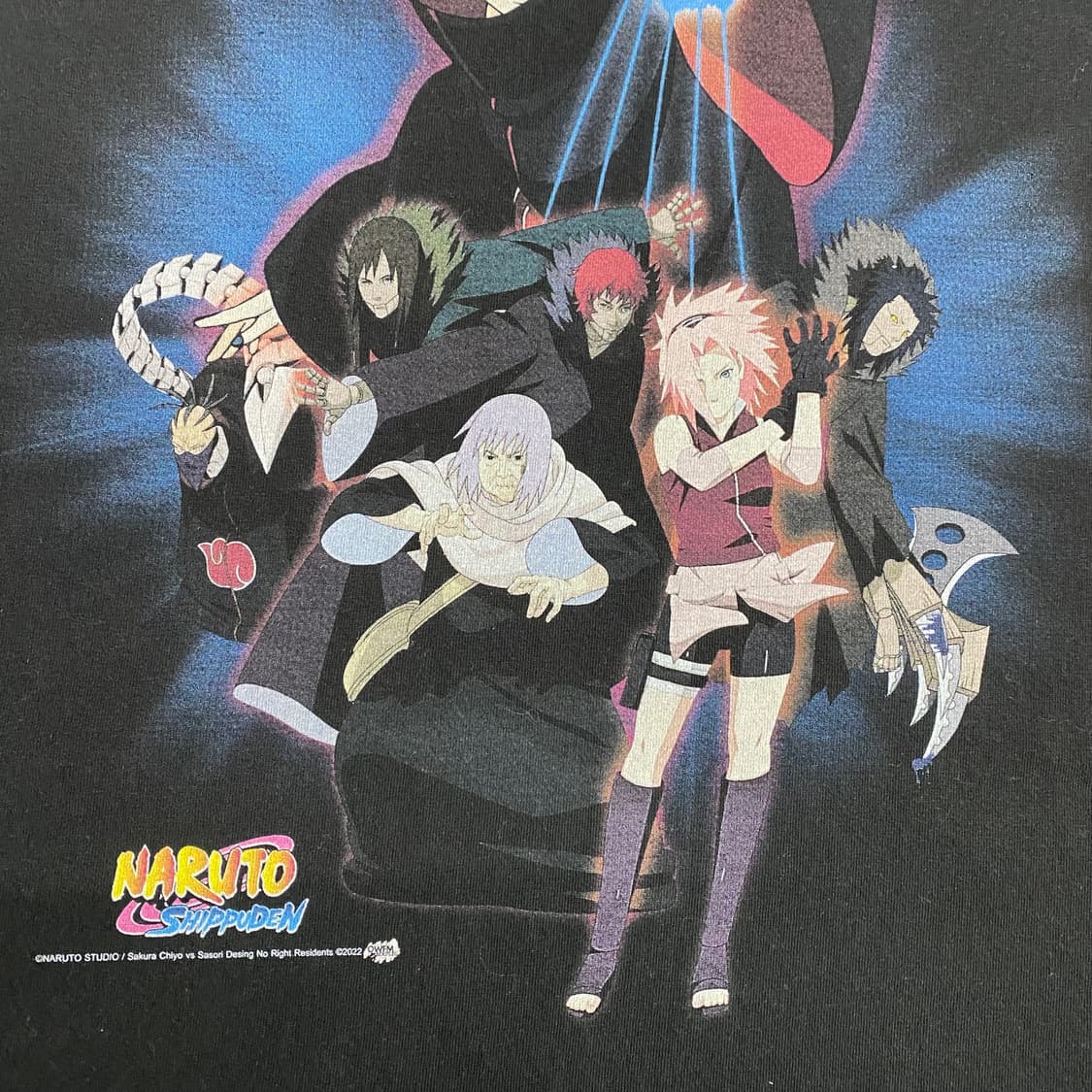 나루토 사소리 부틀렉 애니메이션 티셔츠 상품이미지5