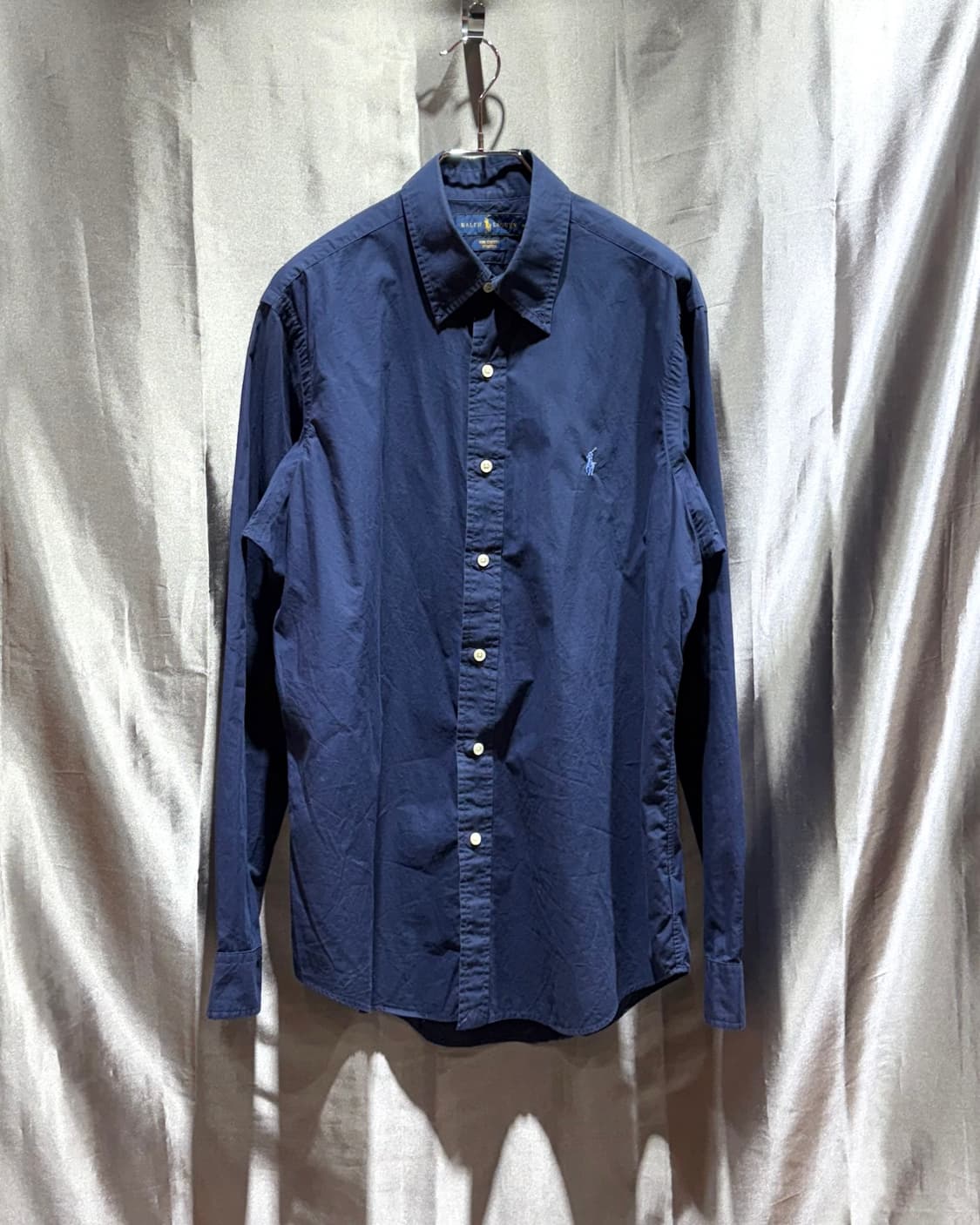 M 폴로랄프로렌 스카이블루 포니 네이비 셔츠 상품이미지2