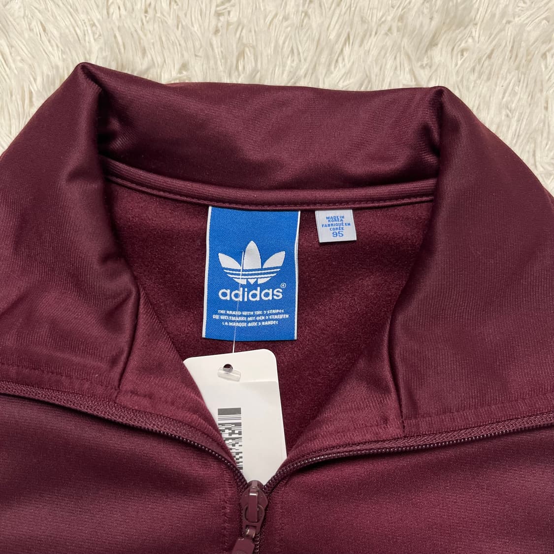 Adidas burgundy Firebird jersey 상품이미지6