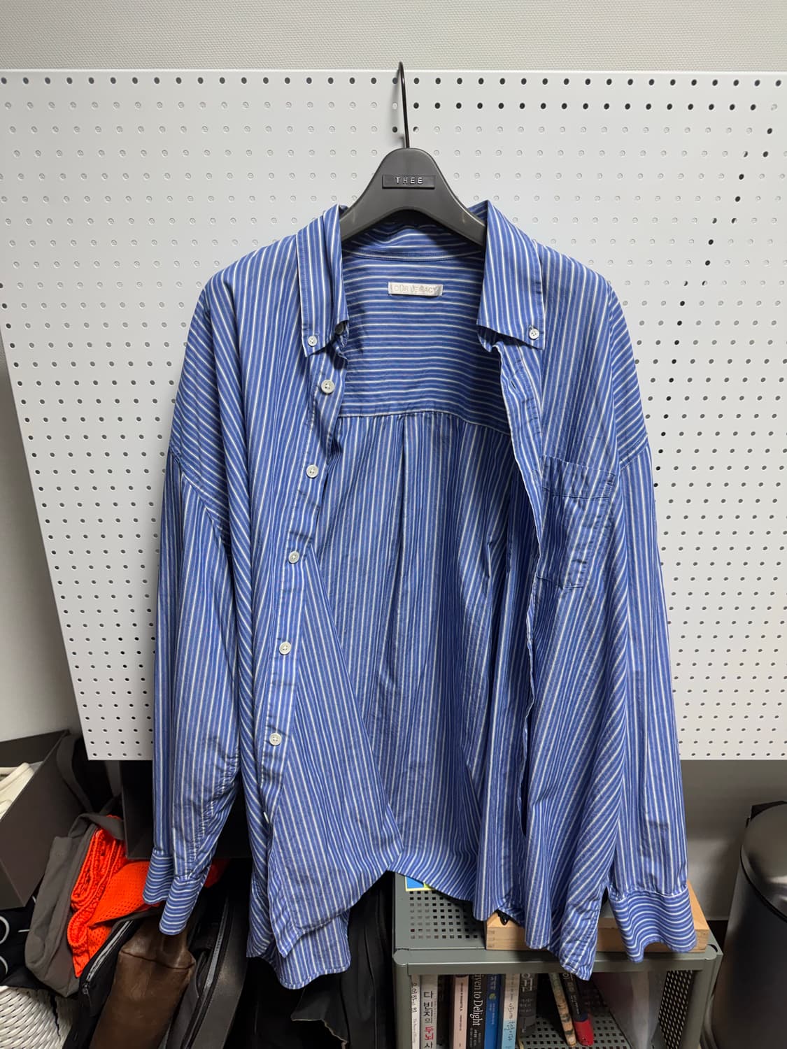 아워레가시 버로우드 셔츠 52 size 김현우 셔츠 급처 상품이미지2