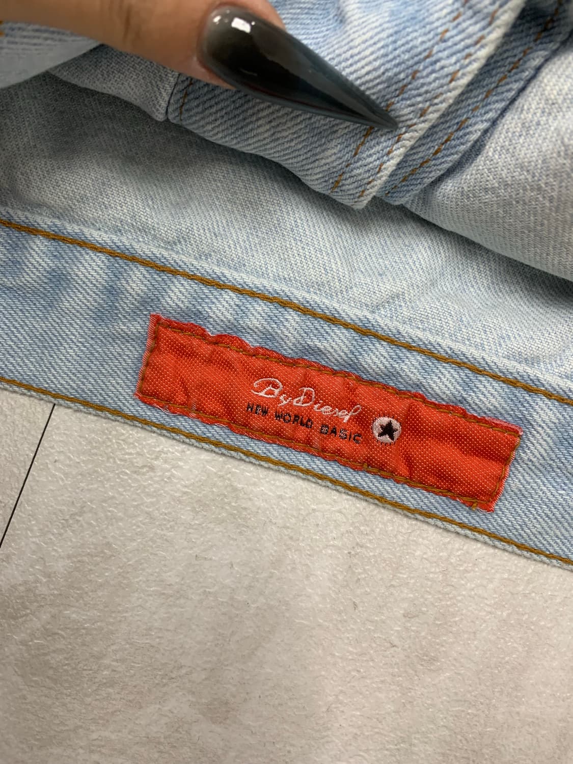 빈티지 디젤 데님 베스트 #252 상품이미지6