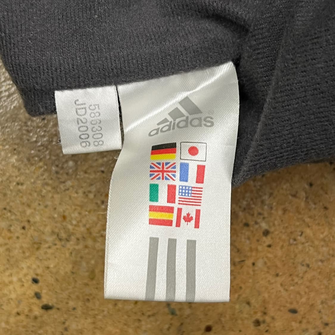 [정품] 아디다스 윈드브레이커 바람막이 블랙 b16 상품이미지9