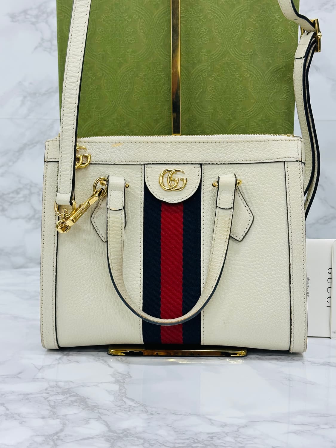 구찌 오피디아 스몰 탑핸들 숄더백 상품이미지2