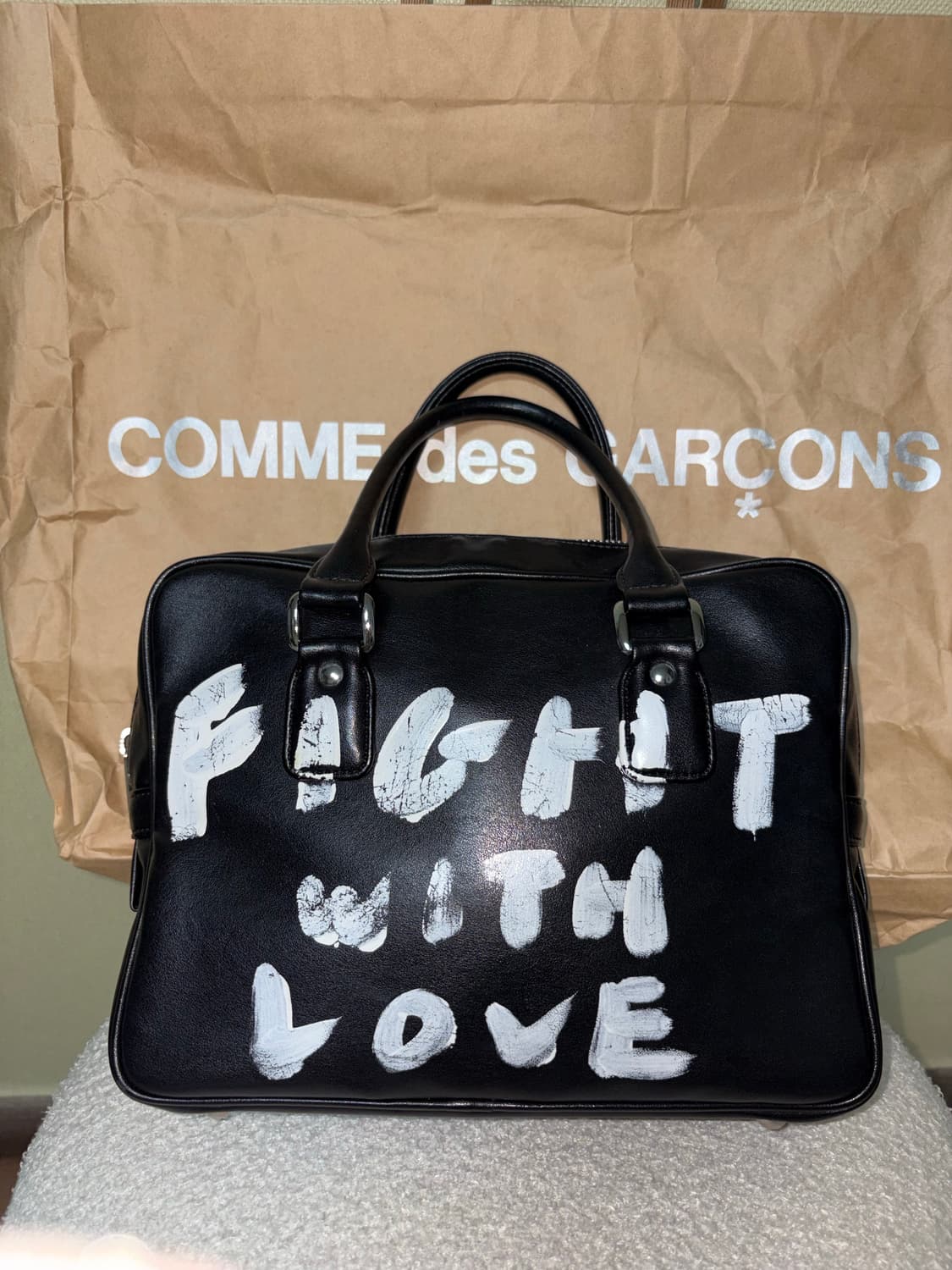 COMME des GARCONS GIRL  핸드 페인트백 (교토 꼼데 ) 상품이미지2