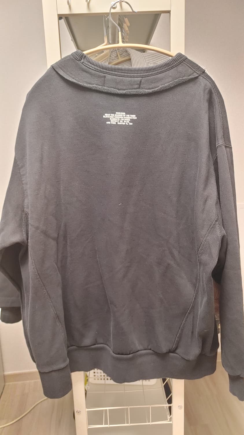 GU X UNDERCOVER 더블테크 지퍼 맨투맨 XL 상품이미지2