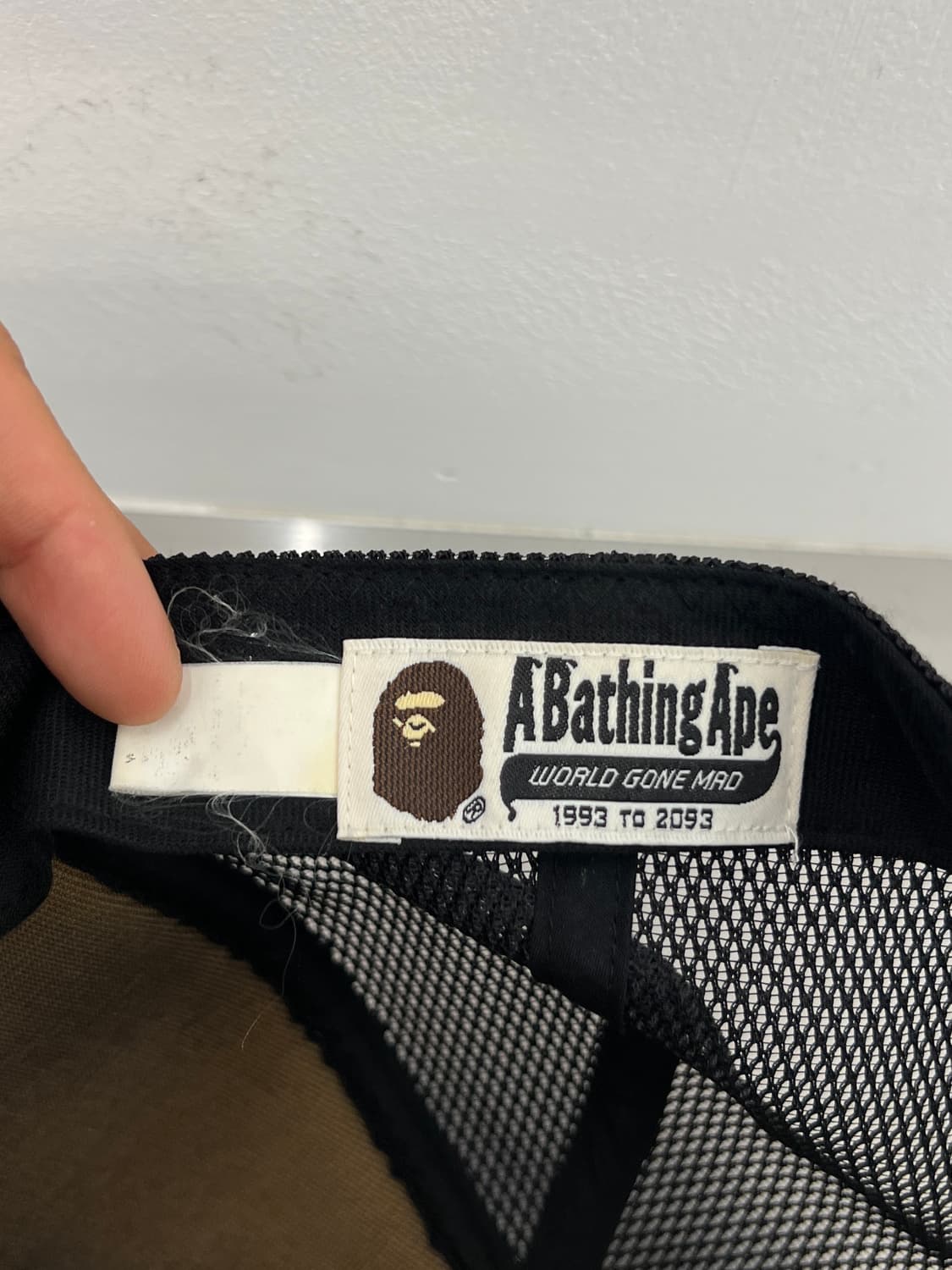 베이프 성조기 빅사루 메쉬캡 상품이미지7