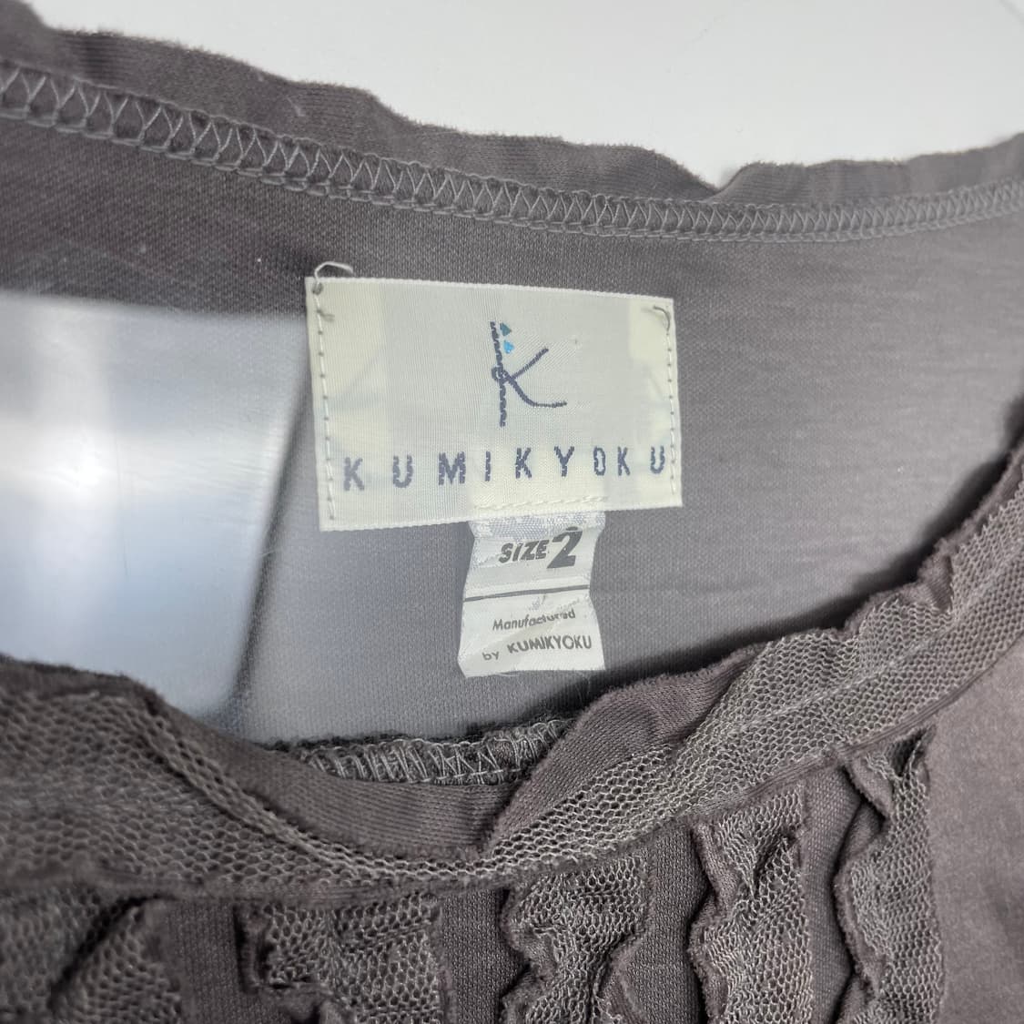 Kumikyoku 쿠미쿄쿠 패턴 티셔츠 상품이미지2