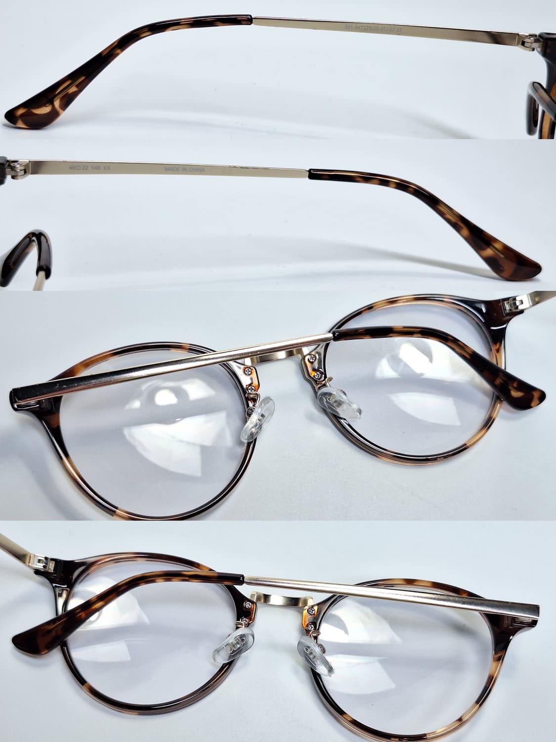 유니클로 보스턴 콤비네이션 선글라스 겸 안경테 일본 수입 y2k 아이웨어 상품이미지6