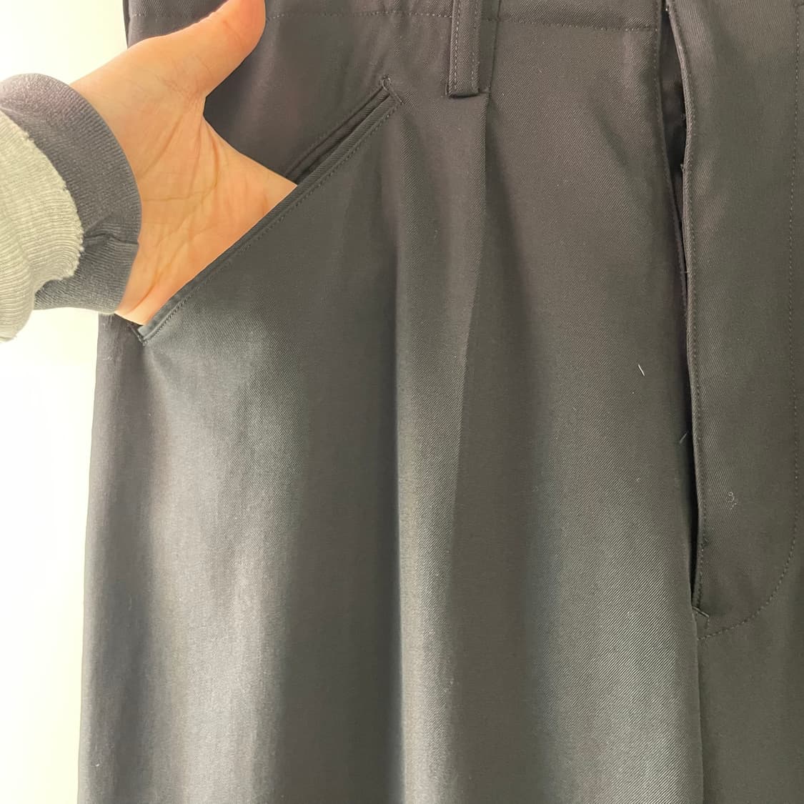  요지야마모토 푸르옴므 트라우저 팬츠 상품이미지6