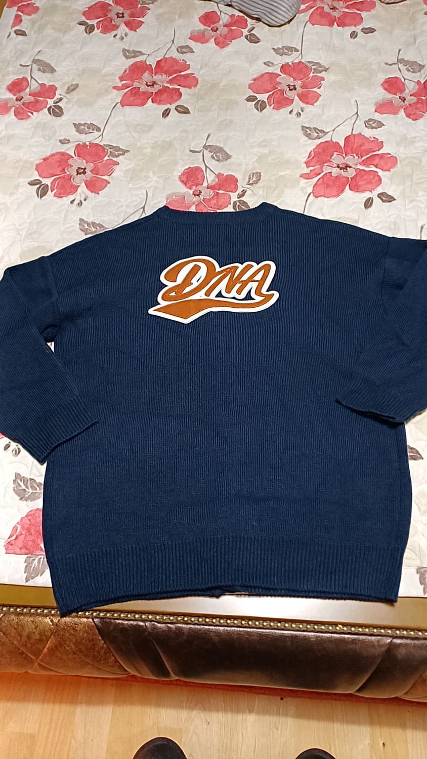 BTS 오버핏 DNA 롱가디건 Free 가슴68 기장80 상품이미지7