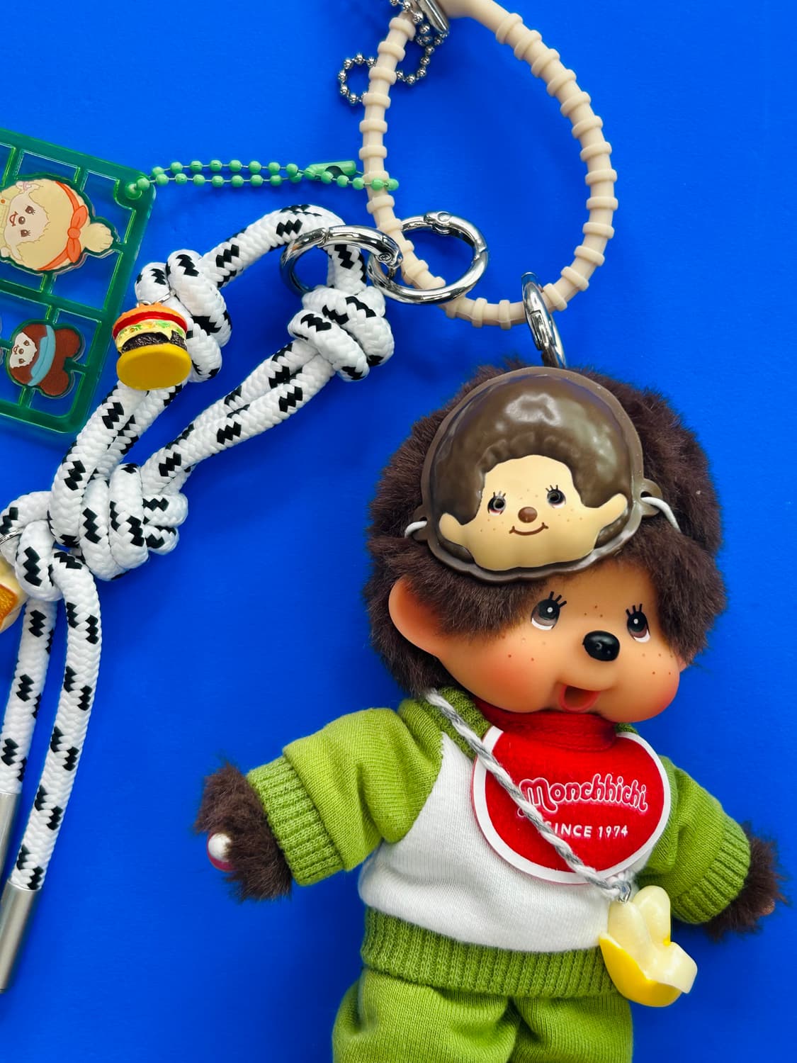 (75)정품몬치치🐒💚유니크 커스텀키링 상품이미지3