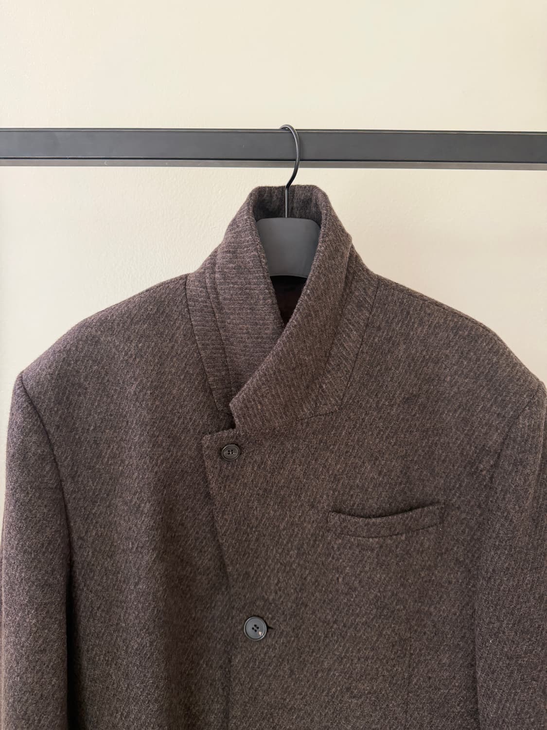 YOUTH 유스 Heavy Wool Half Coat 상품이미지6