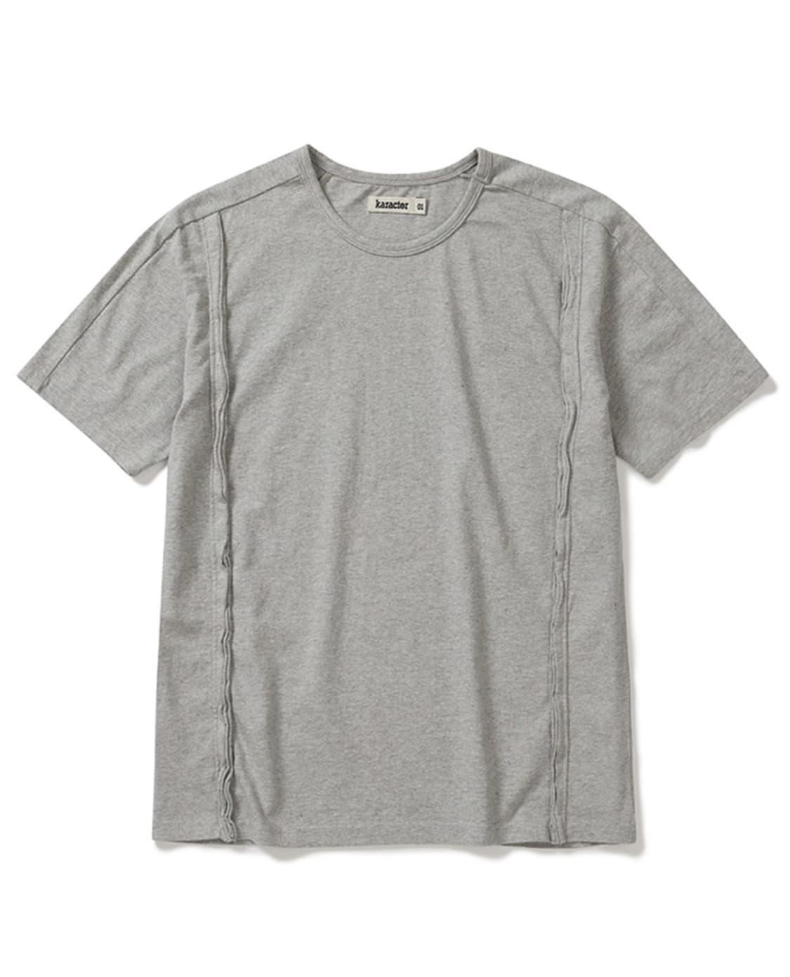 Fiddlehead Half T-Shirts / Melange Gray 상품이미지1