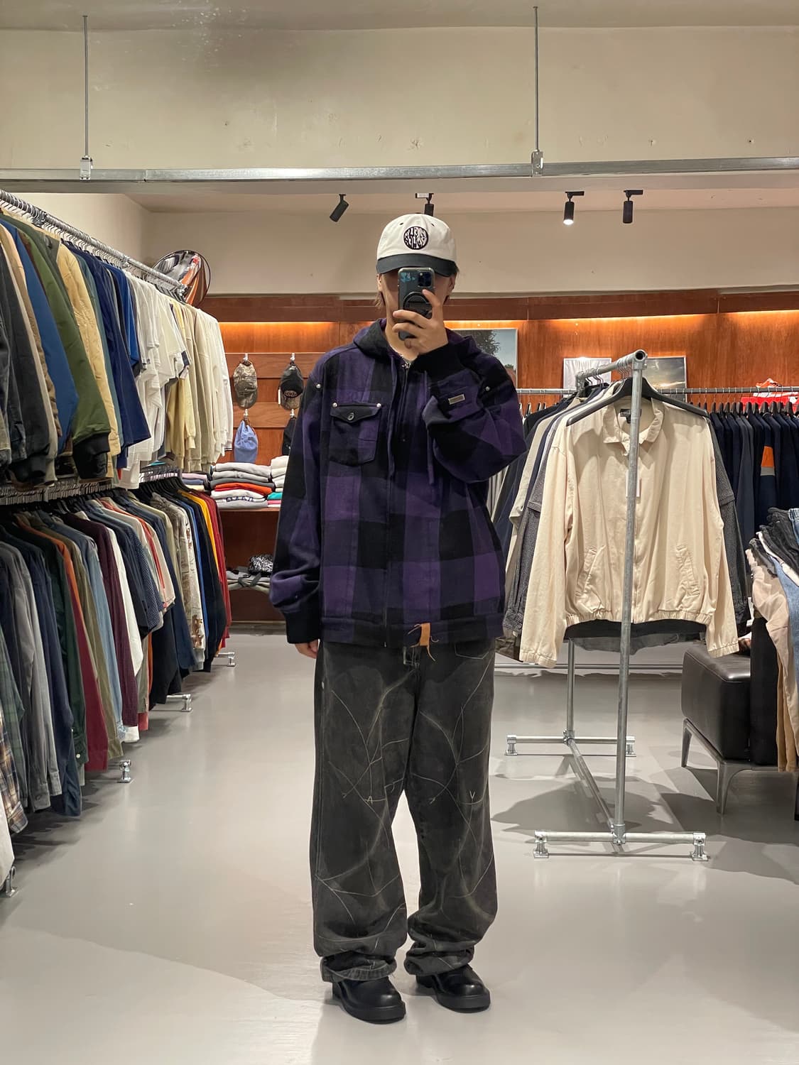 빈티지 울 셔츠 자켓   상품이미지1