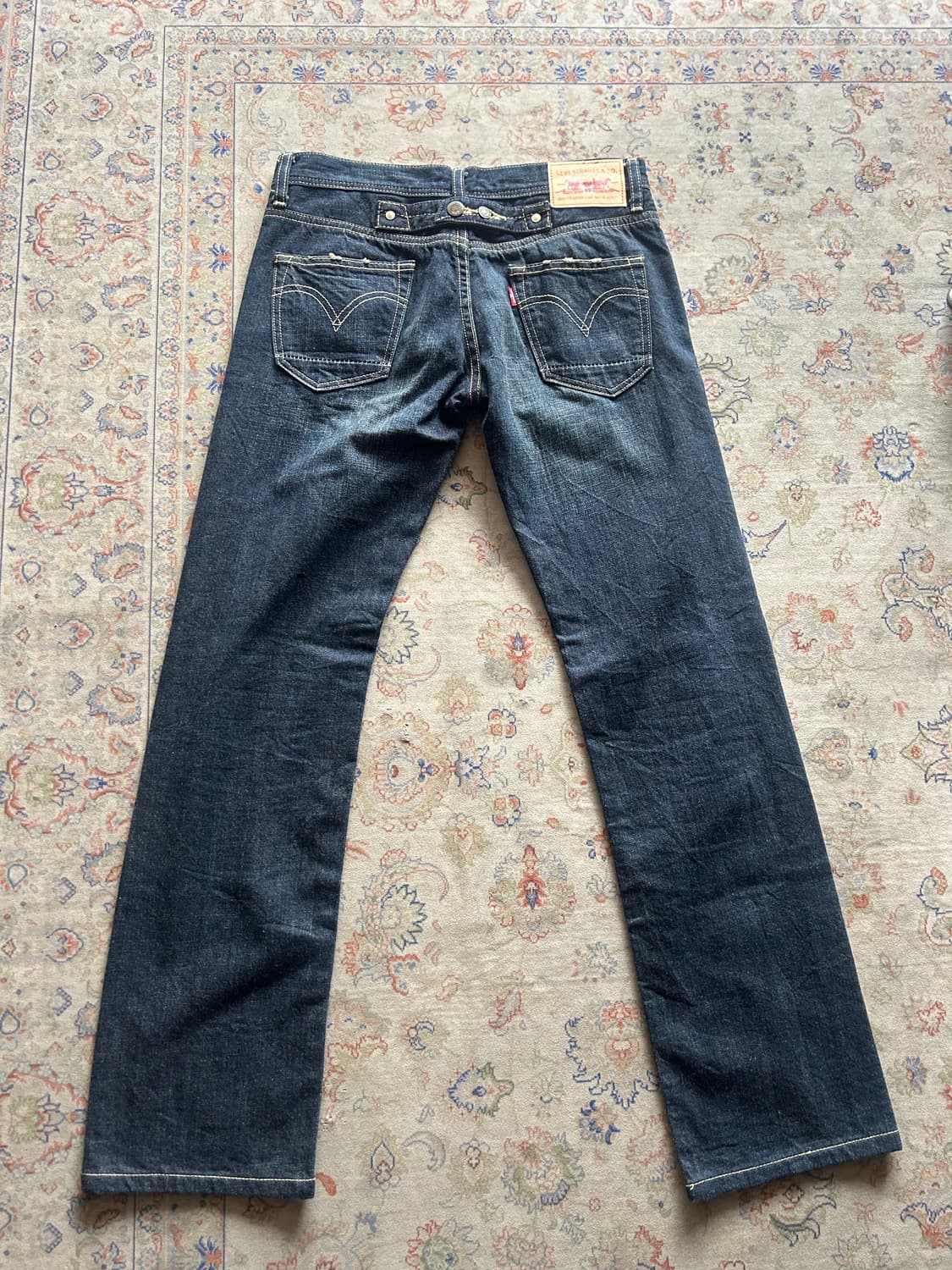 00‘s 일본리바이스 여성용 데님팬츠 27size 상품이미지3