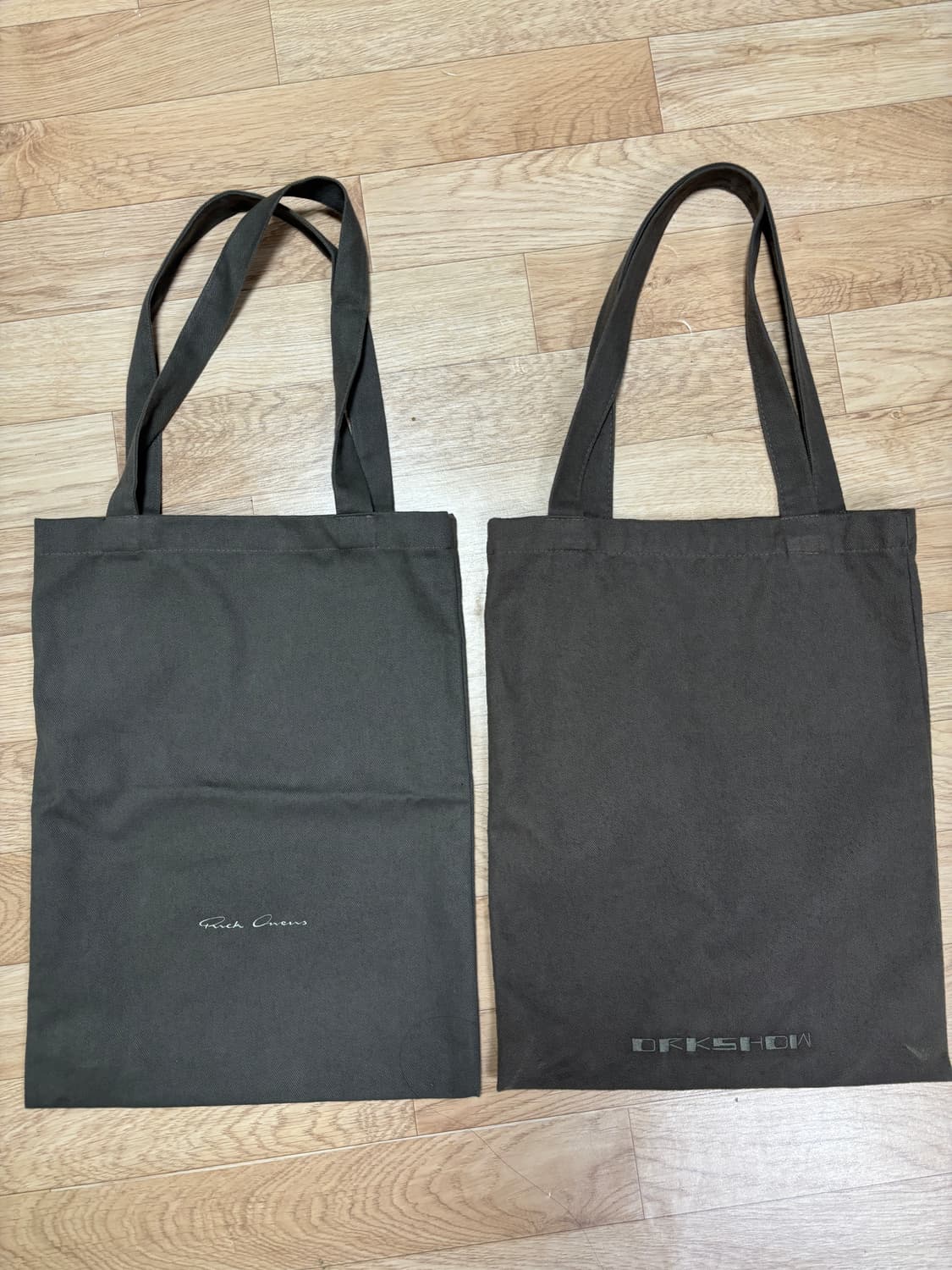 릭오웬스 메인라인/다크쉐도우 더스트백 상품이미지1