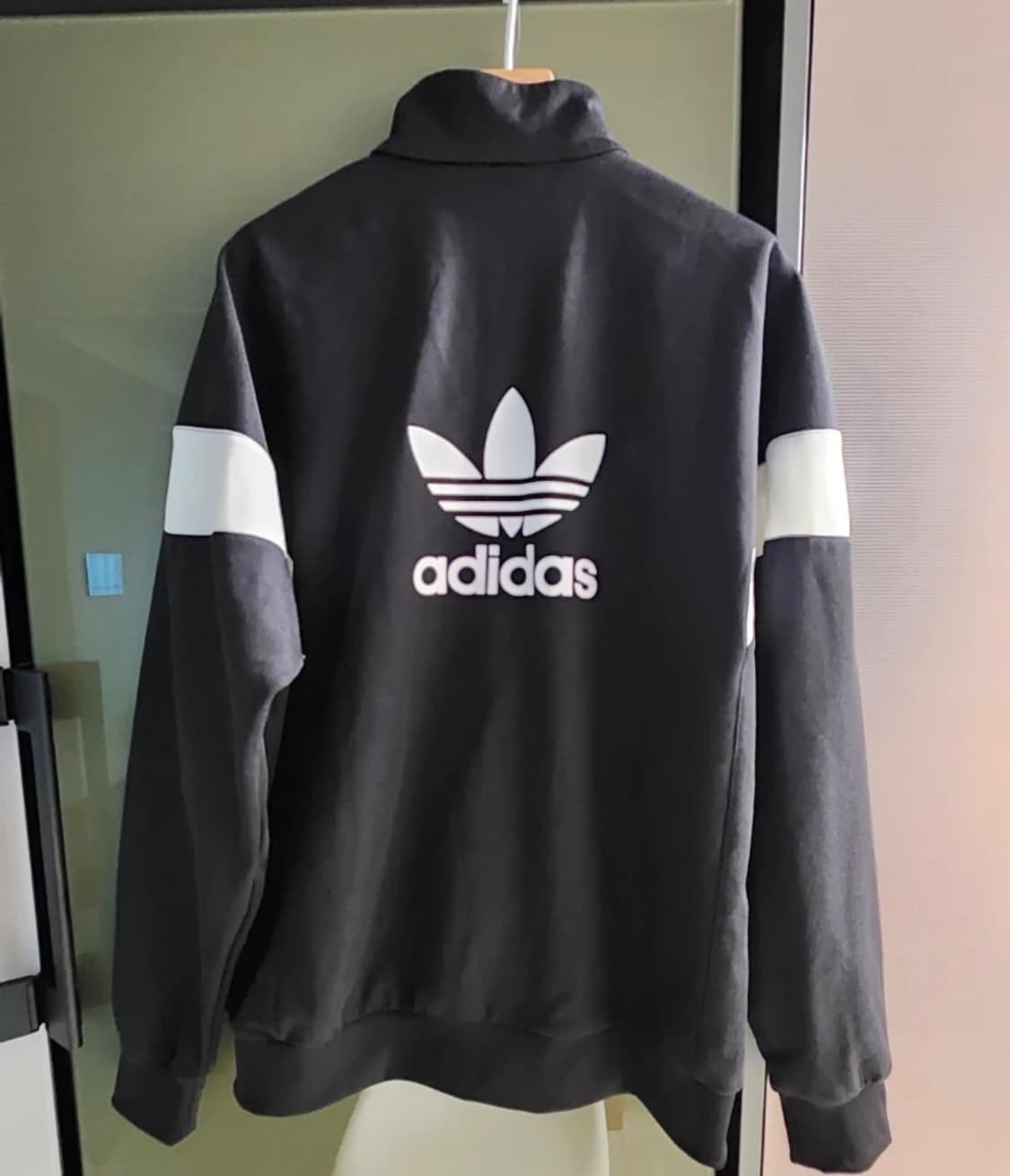 아디다스 져지집업 블랙 L 상품이미지2