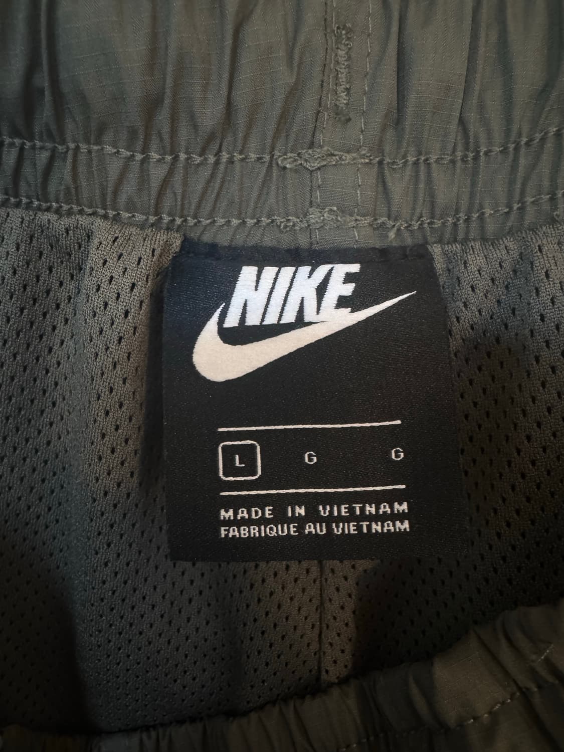 [L]나이키 에어 우븐 조거 팬츠 카키 상품이미지4