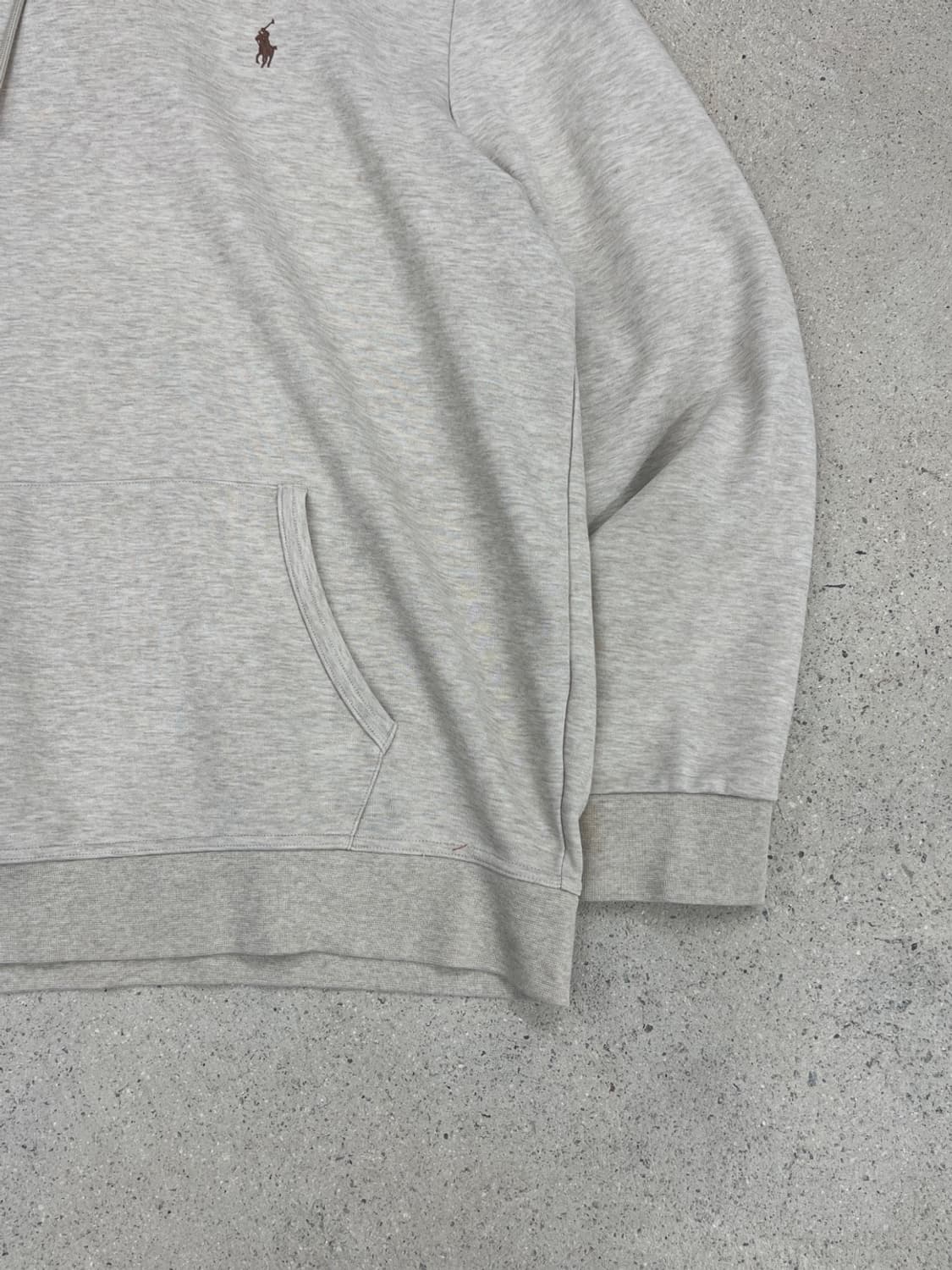 폴로 랄프로렌 오트밀 후드 티셔츠  상품이미지5