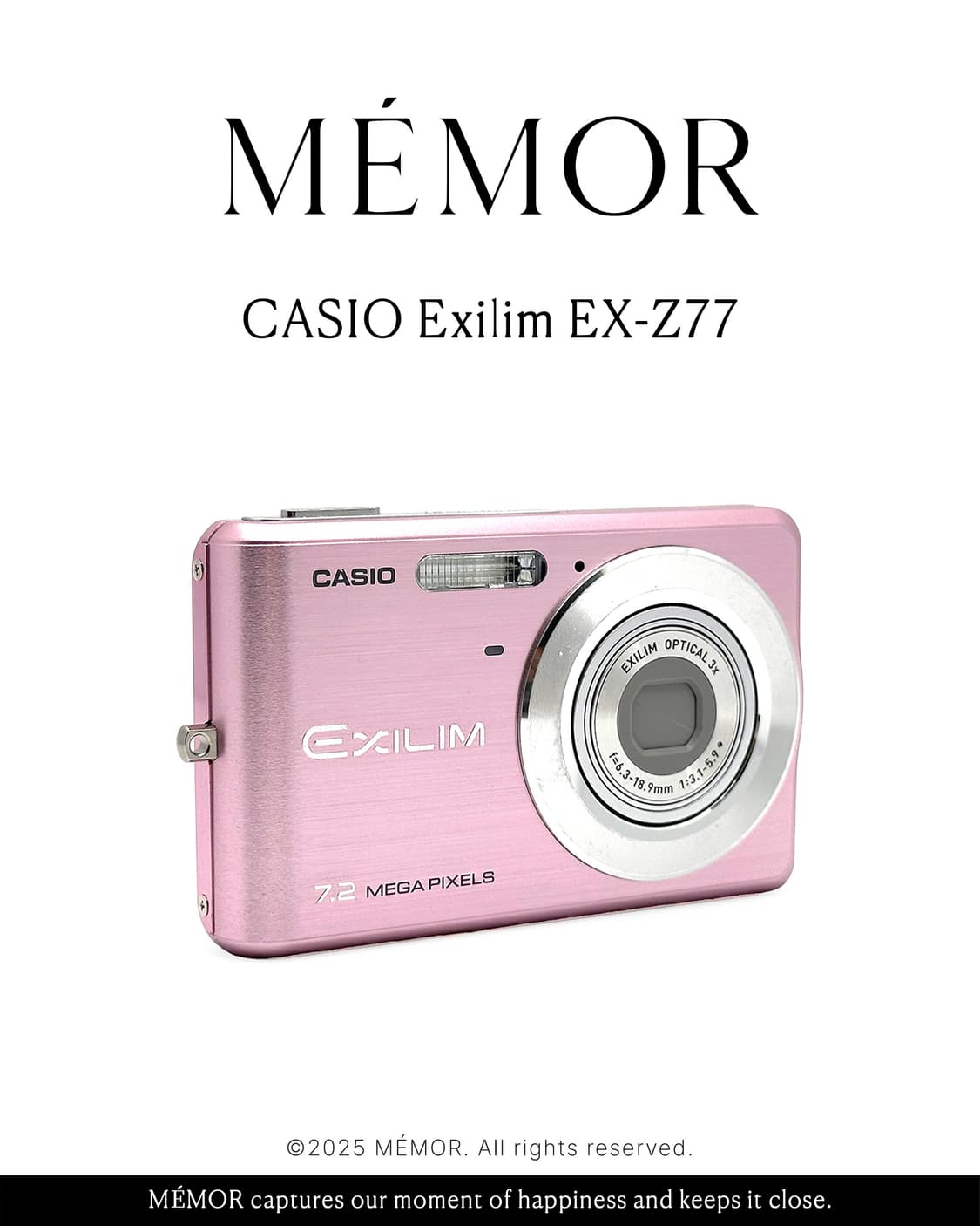 인물컷추천/뽀용작례🩷CASIO Exilim EX-Z77 카시오 디 상품이미지2