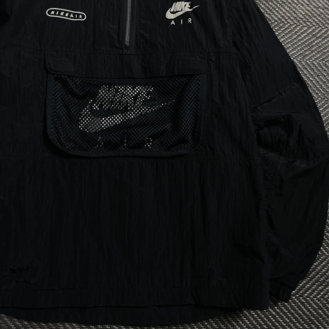 나이키 에어 매쉬 테크 우븐 아노락 블랙 바람막이y 4419 상품이미지4