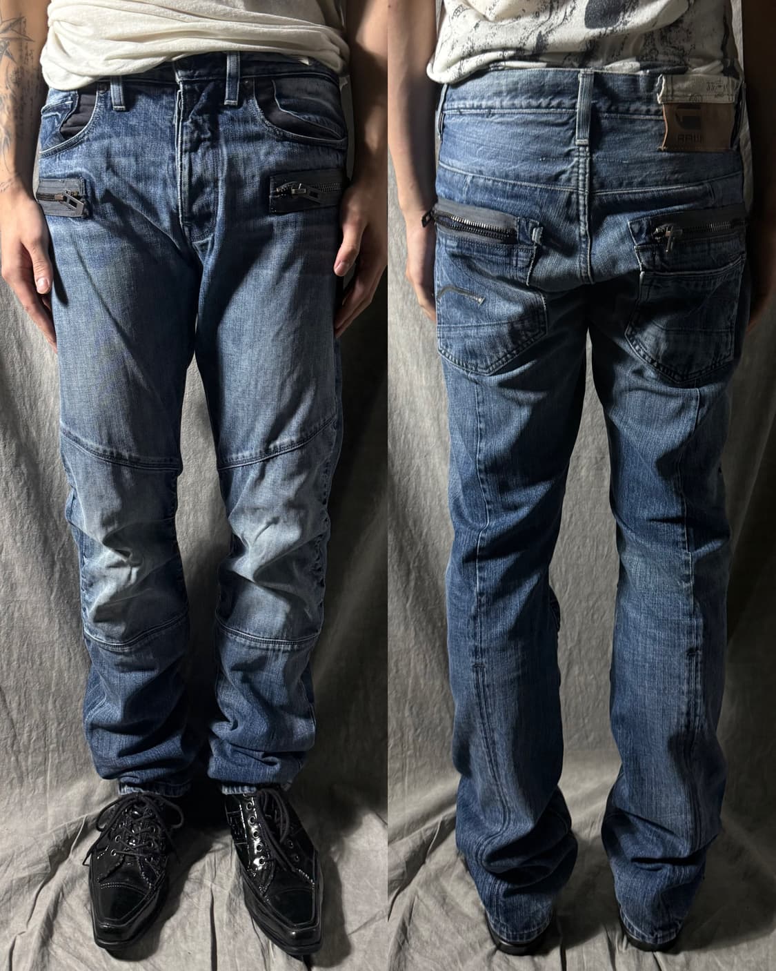 G Star Raw 지퍼 데님팬츠  상품이미지1