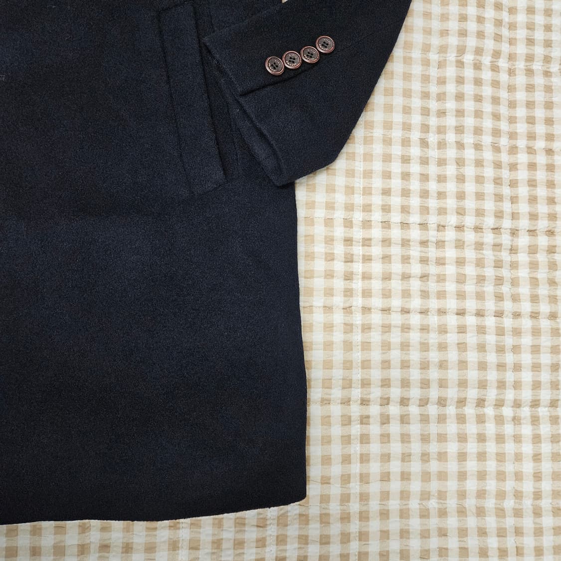 레노마 울 캐시미어 코트 자켓 남자100 상품이미지4