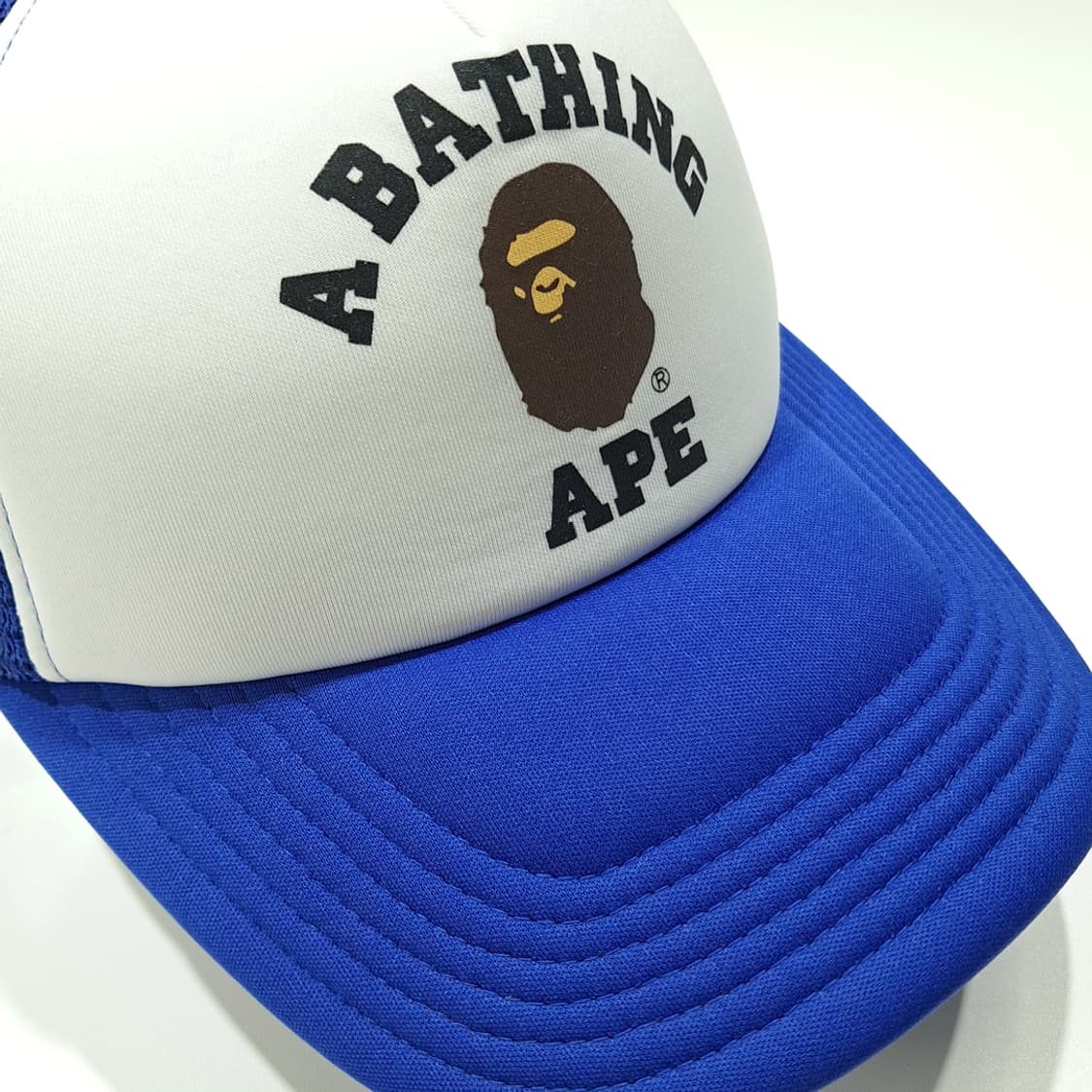 CL761 베이프 에이프헤드 컬리지 메쉬 볼캡 모자 상품이미지1