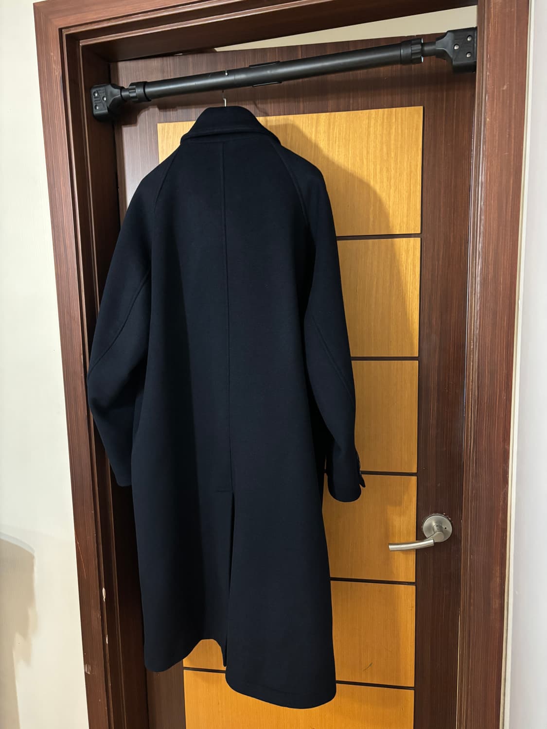 남자 네이비 싱글 발마칸코트 L사이즈 상품이미지2