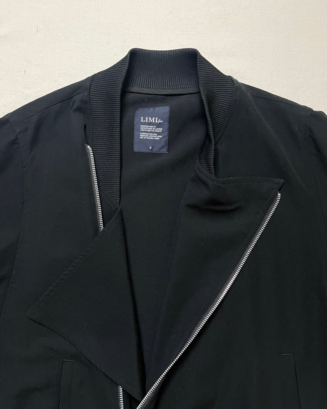 요지야마모토 리미 후 기모노 봄버 자켓 limi feu 블루종 상품이미지6